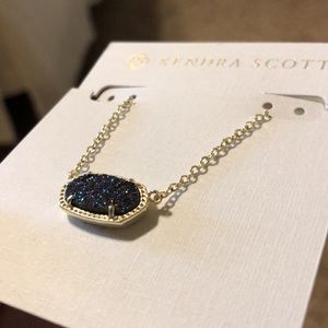Kendra Scott Gold Necklace - Multi Dust Purple